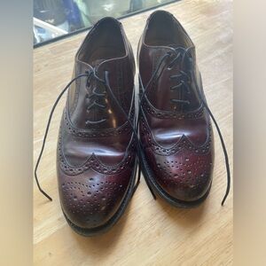 Men’s ThomMcan dress leather loader shoes made in USA business dressy burgundy